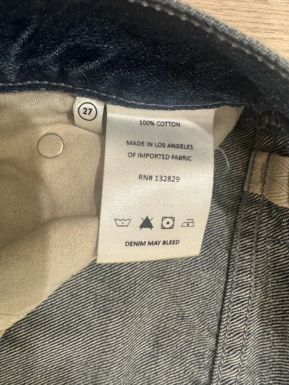 GRLFRND Men's Distressed Washed Blue Straight Jeans - Picture 7 of 9